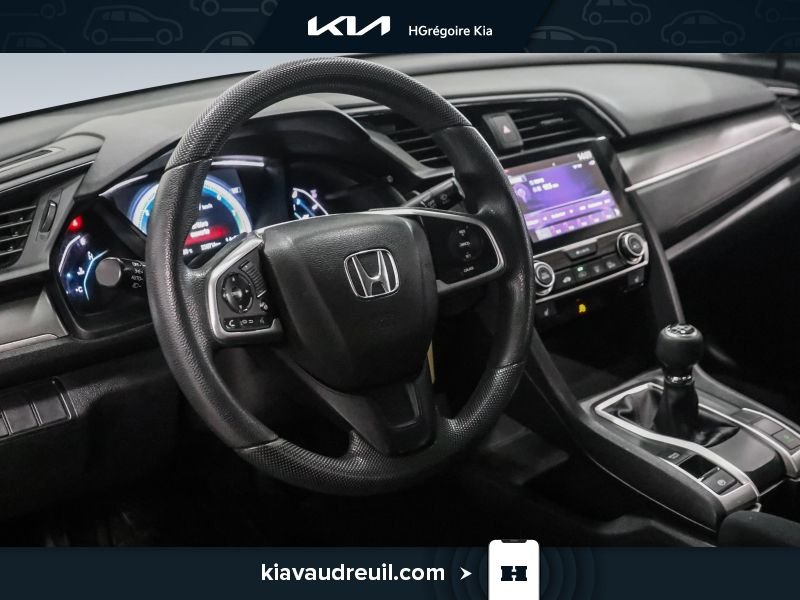 2016 Honda Civic Black Saint-Eustache - photo #9