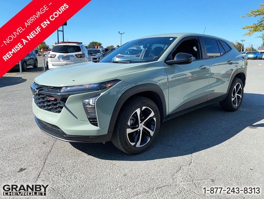 Chevrolet Trax 1RS 4 portes TA 2024 Vert