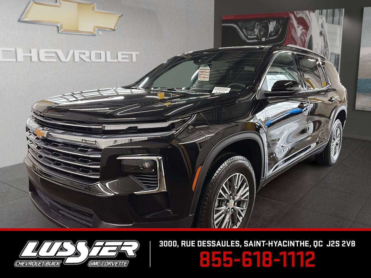 Black 2027 Chevrolet Traverse SUV / Crossover Four-Wheel Drive Automatic