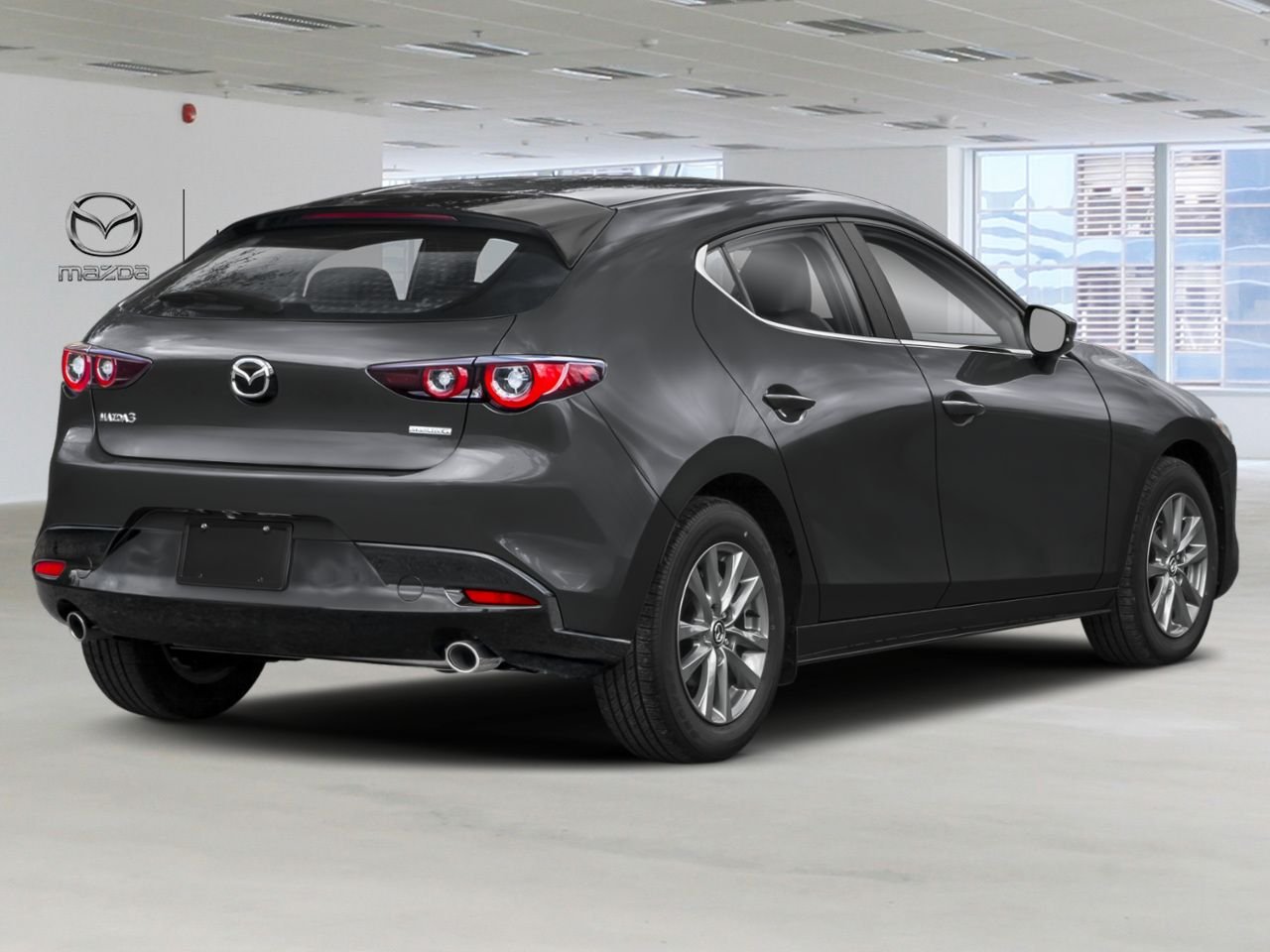 2026 MAZDA Mazda3 Sport VIN JM1BPALL1T1884612 Machine Grey Metallic Chicoutimi - photo #1