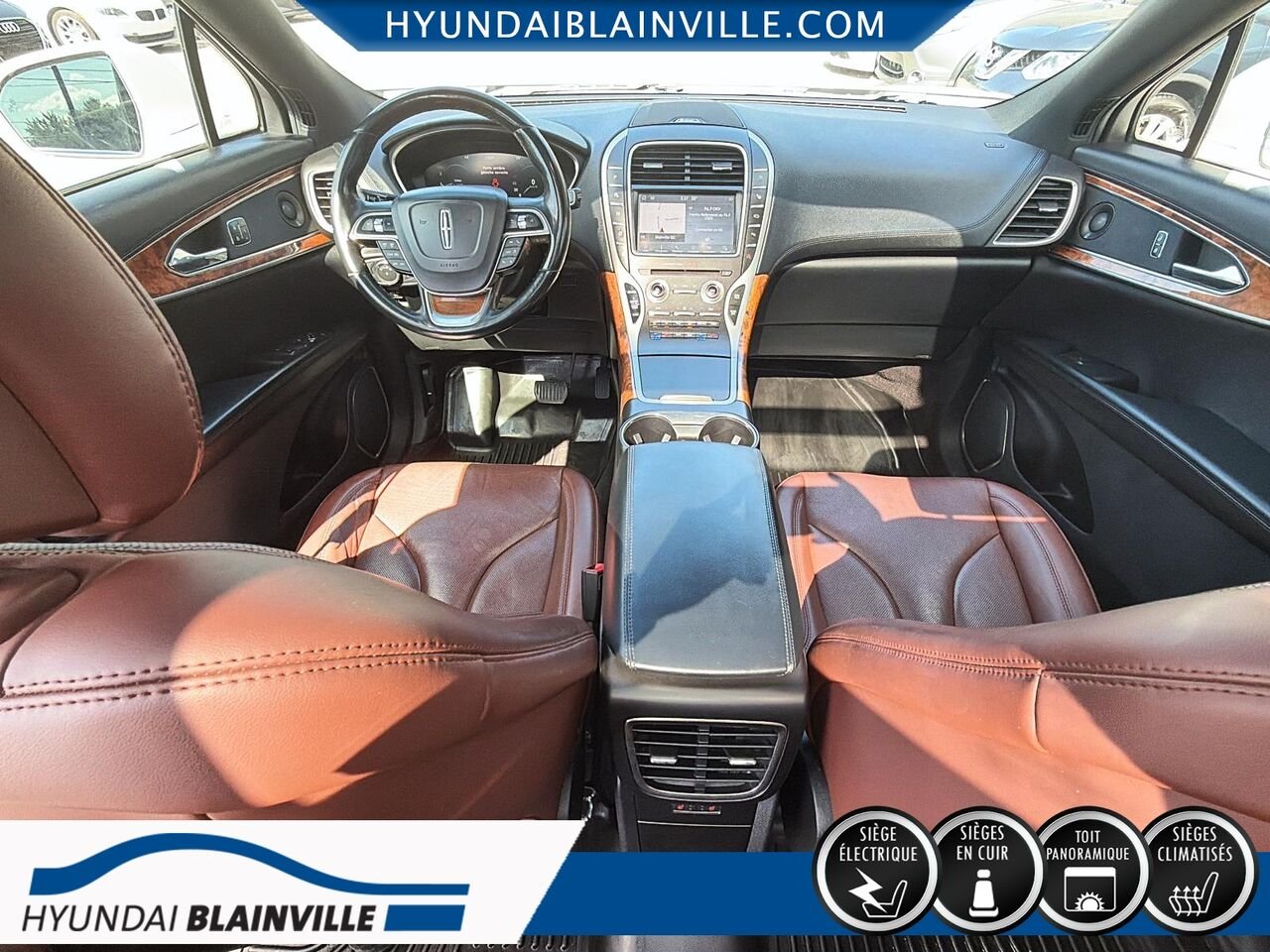 2019 Lincoln Nautilus White Blainville - photo #17