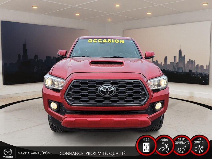 Toyota Tacoma TRD SPORT | 1 PROPRIÉTAIRE | CREWCAB | V6 | 4X4 | AUTOMATIQUE 2021 Rouge