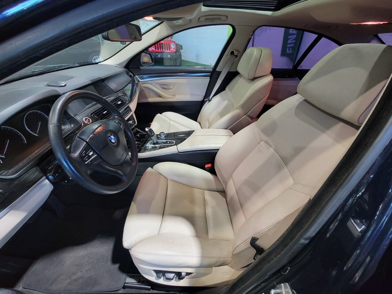 BMW Série 5 2013 Bleu Longueuil, - photo #12