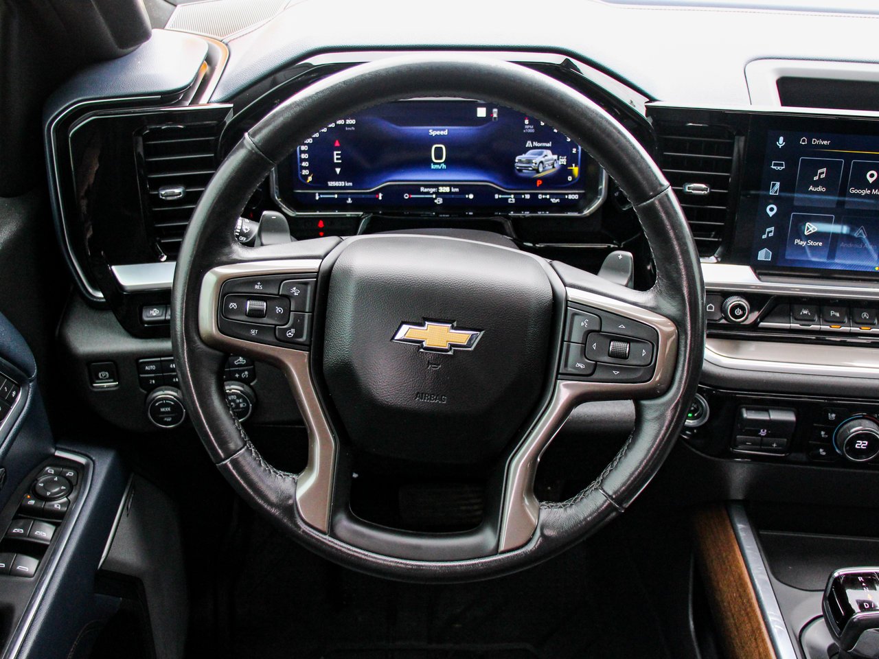 2022 Chevrolet Silverado 1500 4WD Crew Cab 147 High Country Blue Sherwood Park - photo #19