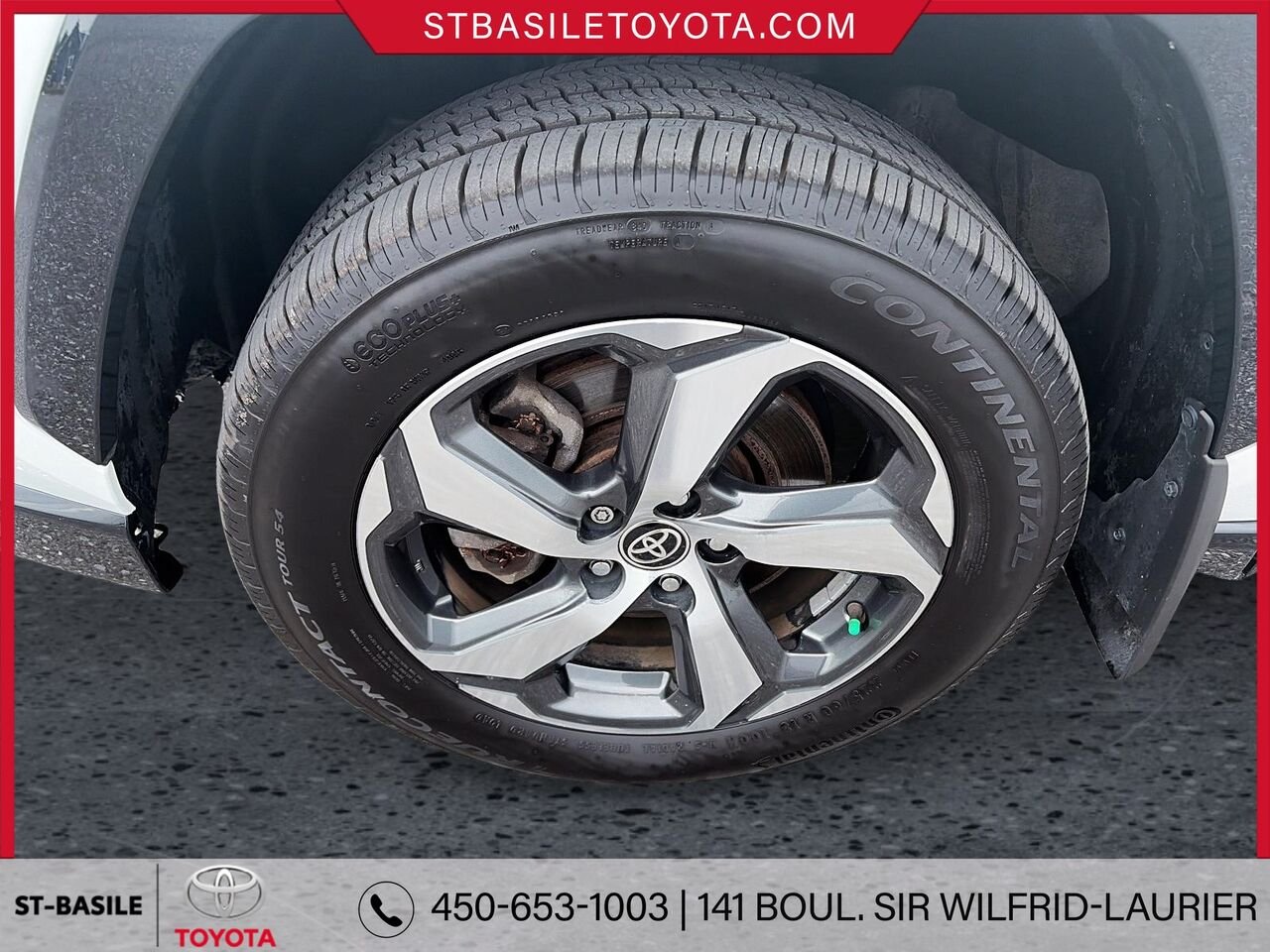 TOYOTA RAV4 PRIME 2023 Blanc Saint-Basile-le-Grand - photo #9