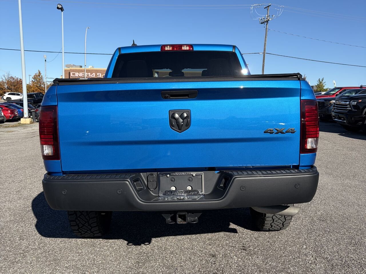 DODGE RAM 1500 SLT Warlock cabine d'équipe 4x4 caisse de 5 pi 7 po 2023 Bleu Gatineau - photo #12