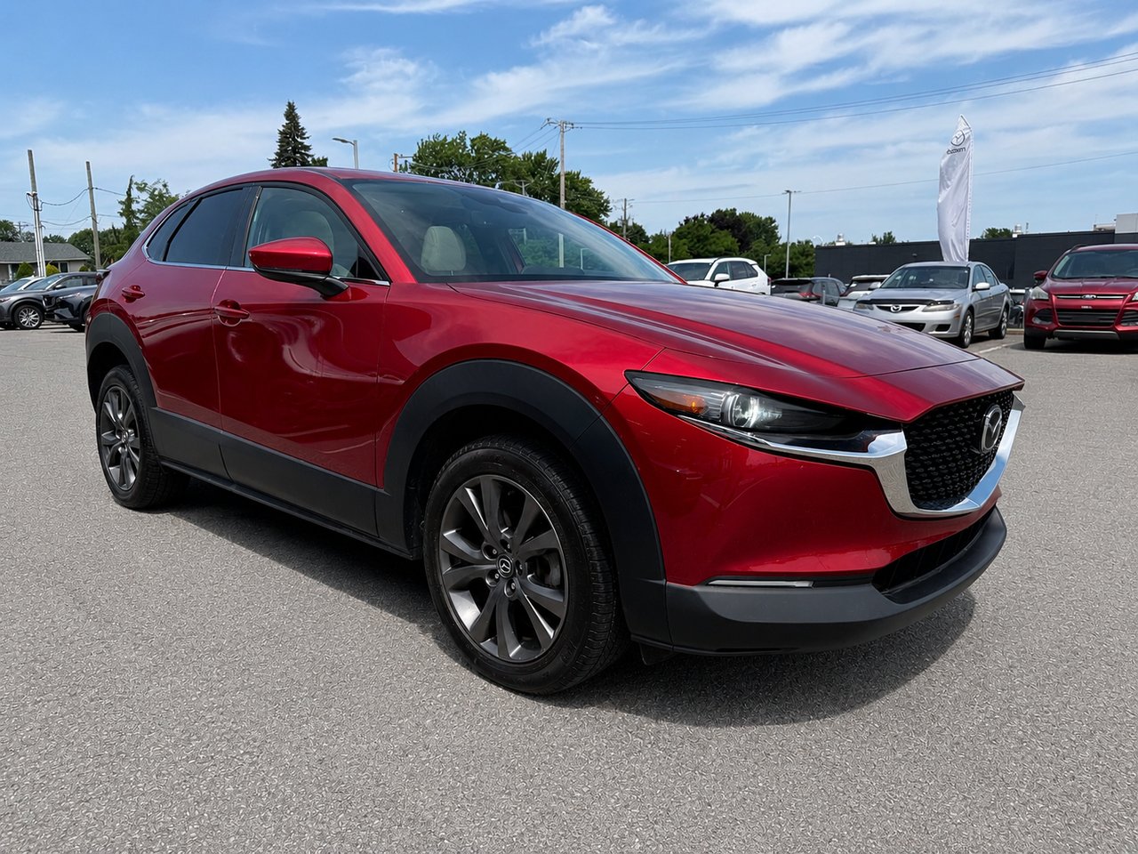 2020 Mazda CX-30 Red Châteauguay - photo #3