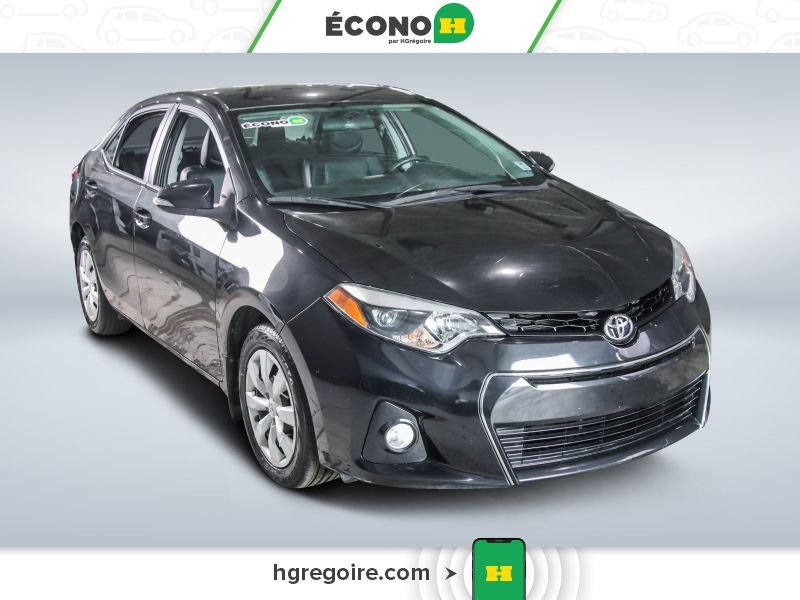 2016 Toyota Corolla Black Laval - photo #0