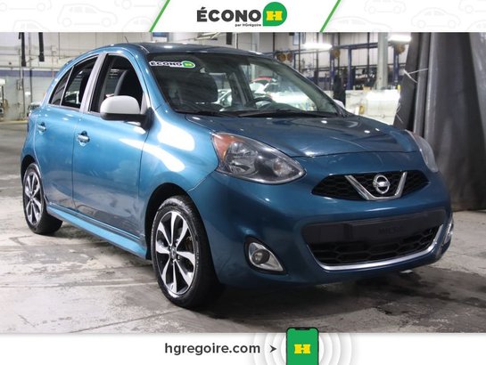 2016 Nissan MICRA SR AUTO GR ÉLEC A/C BLUETOOTH CAMÉRA MAGS Blue