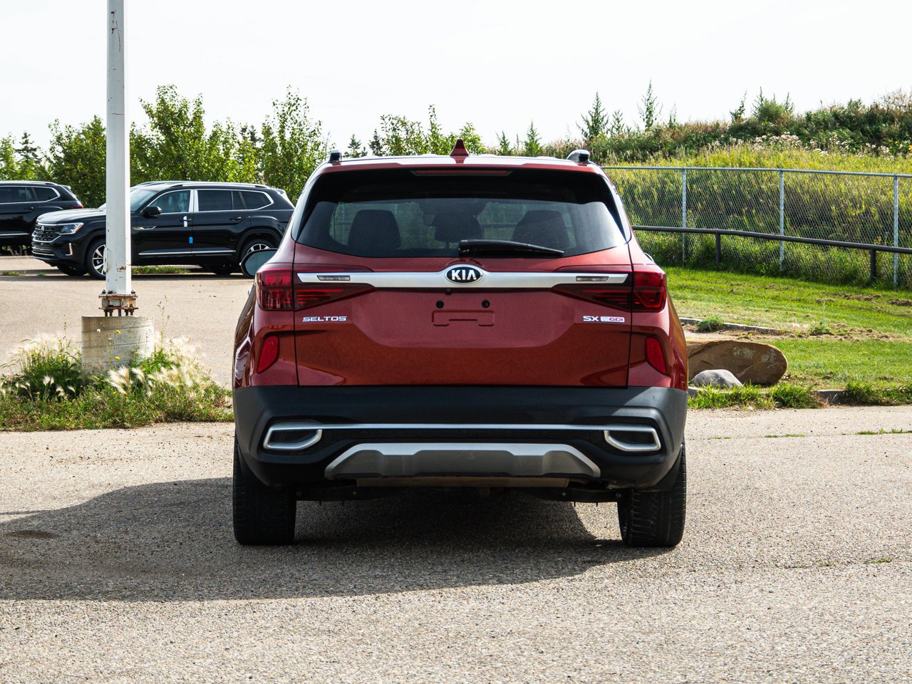 2021 Kia Seltos SX Turbo AWD Orange Sherwood Park - photo #12
