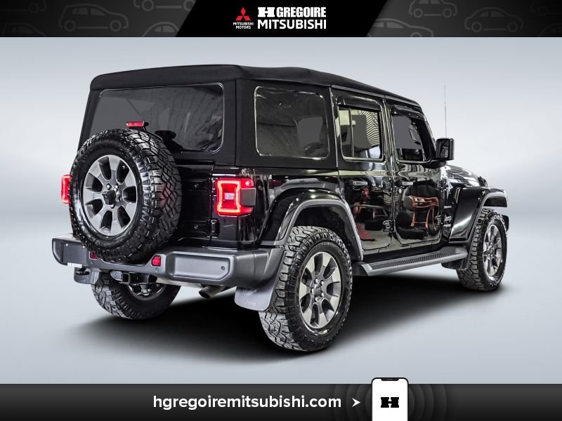 Jeep Wrangler Unlimited 2020 Noir Blainville - photo #8