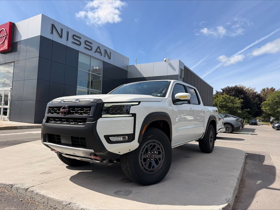NISSAN Frontier FRONTIER CREW CAB PRO-4X LUXE SWB 2026 Blanc glacier