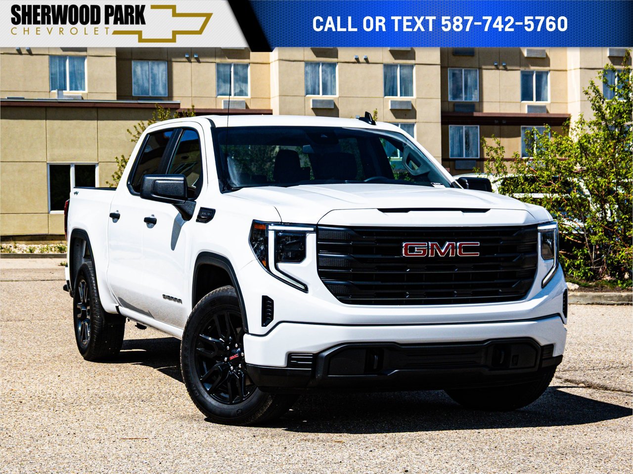 2024 GMC Sierra 1500 4WD Crew Cab 147 Pro White Sherwood Park - photo #0