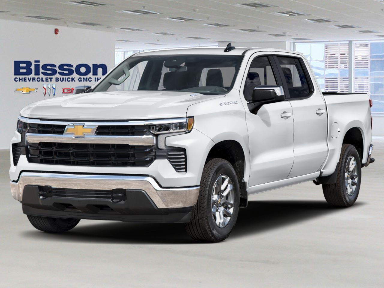 Chevrolet Silverado 1500 LT cabine multiplace 4RM 157 po 2026 Blanc Thetford Mines - photo #0