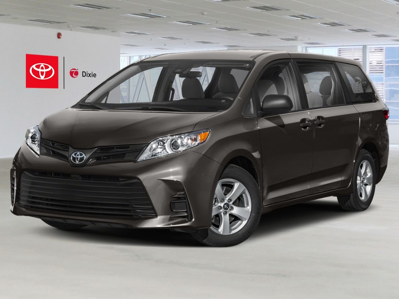 2019 Toyota Sienna LE FWD / HEATED SEATS / TOYOTA SAFETY SENSE / BACK UP CAMERA Grey Mississauga - photo #0
