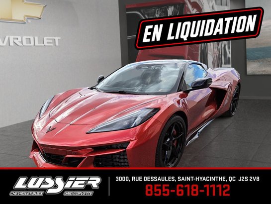 Chevrolet Corvette E-Ray cabriolet 2 portes avec 2LZ 2025 Rouge