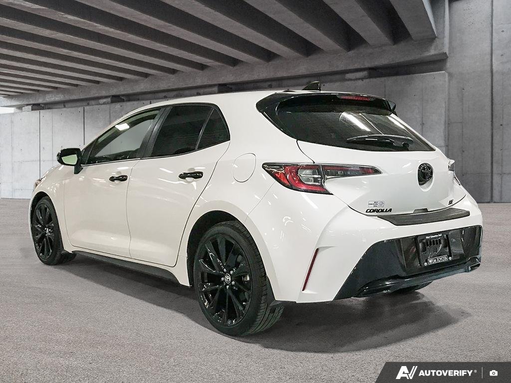 2020 Toyota Corolla Hatchback 2602172B | CVT White Edmonton - photo #3