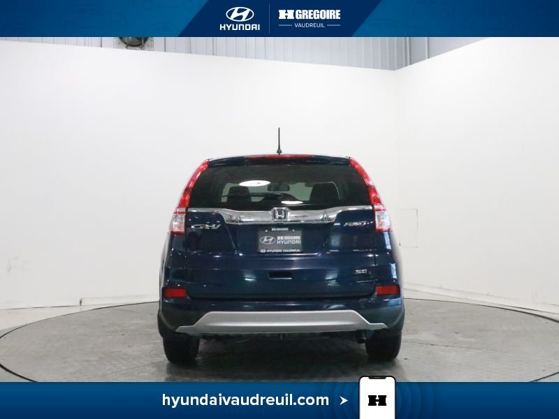 Honda CRV 2016 Bleu Blainville - photo #8