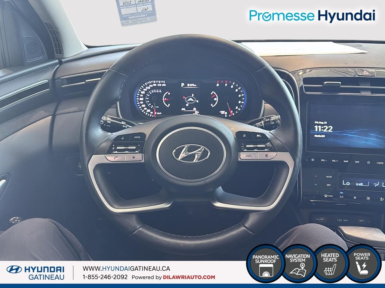 2024 Hyundai Tucson White Gatineau - photo #9