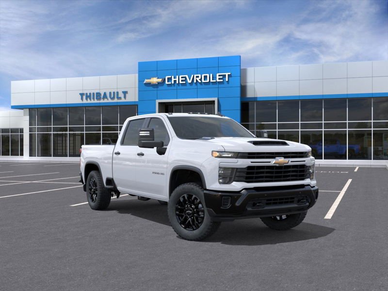 CHEVROLET Silverado 2500HD Personnalisée 2025 Blanc sommet