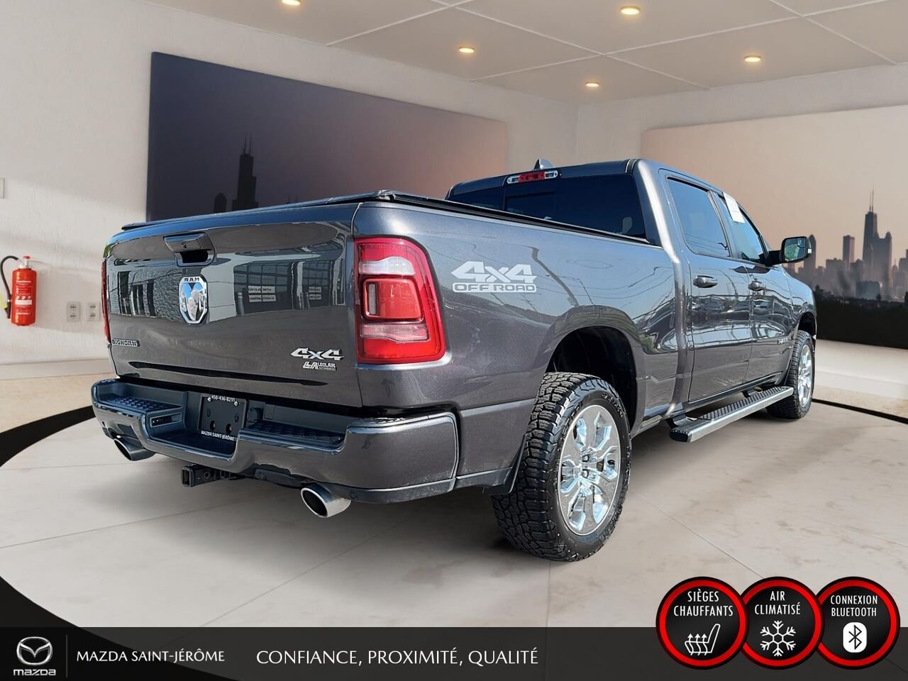 Ram 1500 Big Horn cabine d'équipe 4x4 caisse de 6 pi 4 po 2020 Gris Saint-Jérôme - photo #5