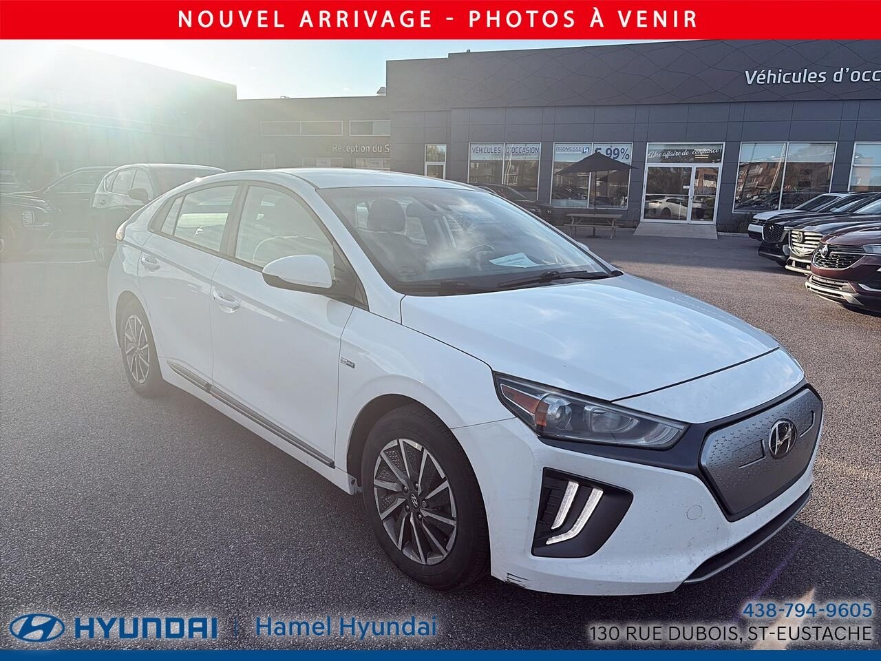 2020 Hyundai Ioniq Electric White Saint-Eustache - photo #1