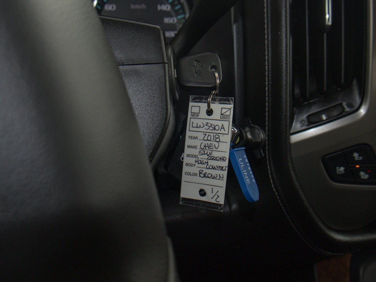 2018 Chevrolet Silverado 2500HD 4WD Crew Cab 153 High Country Havana Metallic Sherwood Park - photo #35