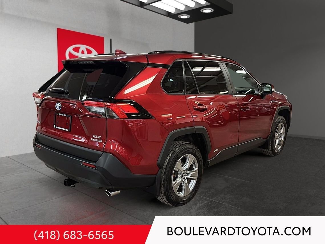2022 Toyota RAV4 99566A-110 | XLE Hybride Red Québec - photo #7