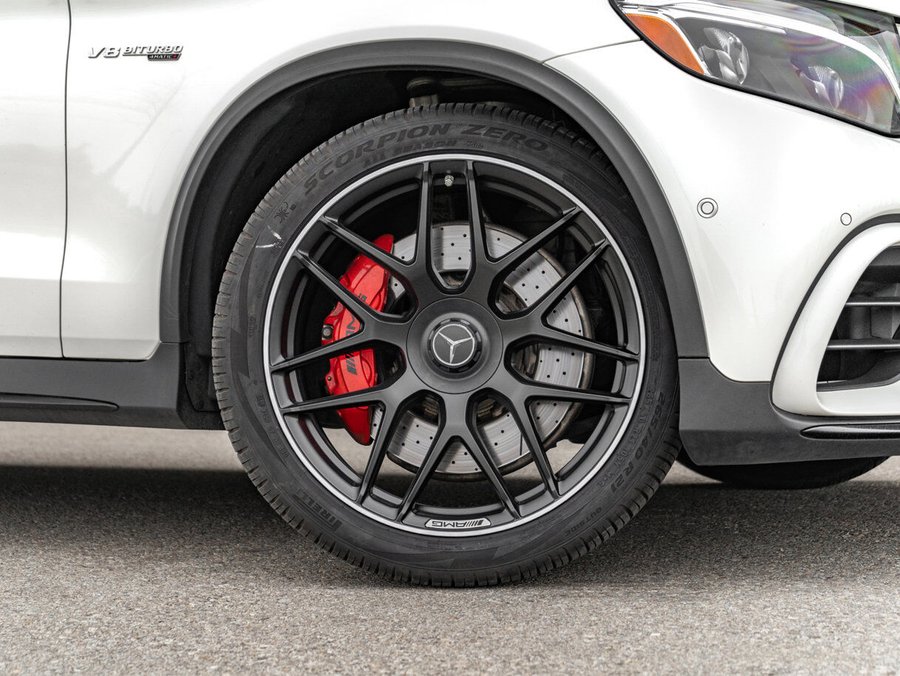 2019 Mercedes-Benz AMG GLC 63S White