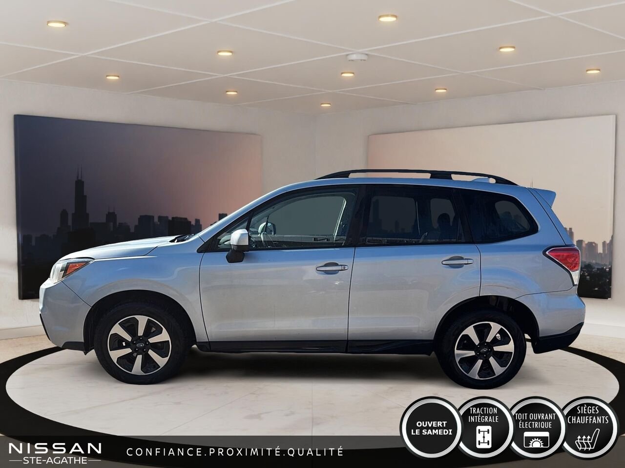 Subaru Forester 2018 Argent Ste-Agathe des Monts - photo #5