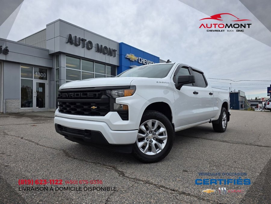 2022 Chevrolet Silverado 1500 Custom 4X4 White