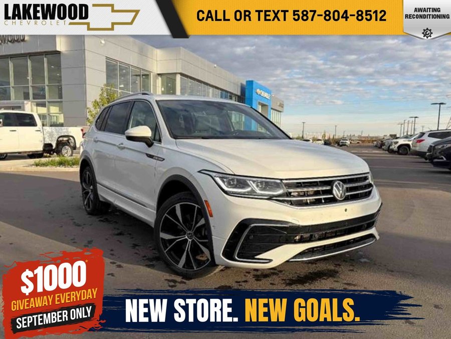 2024 Volkswagen Tiguan Highline R-Line 4Motion 2.0T | Panoramic Sunroof White
