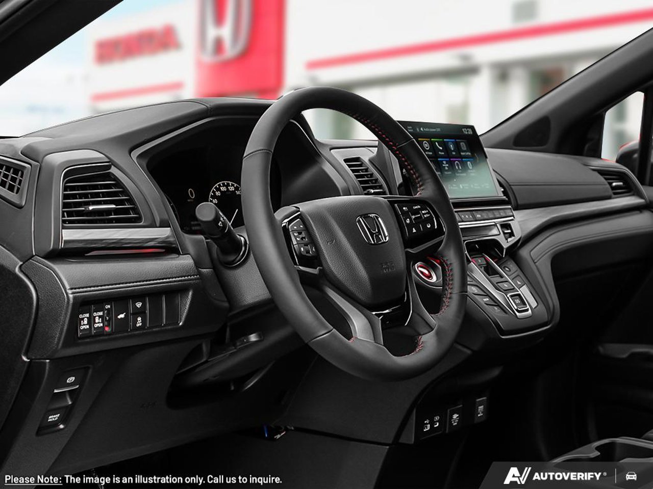 2026 Honda Odyssey 5FNRL6H76TB501967 Crystal Black Pearl Mirabel - photo #8