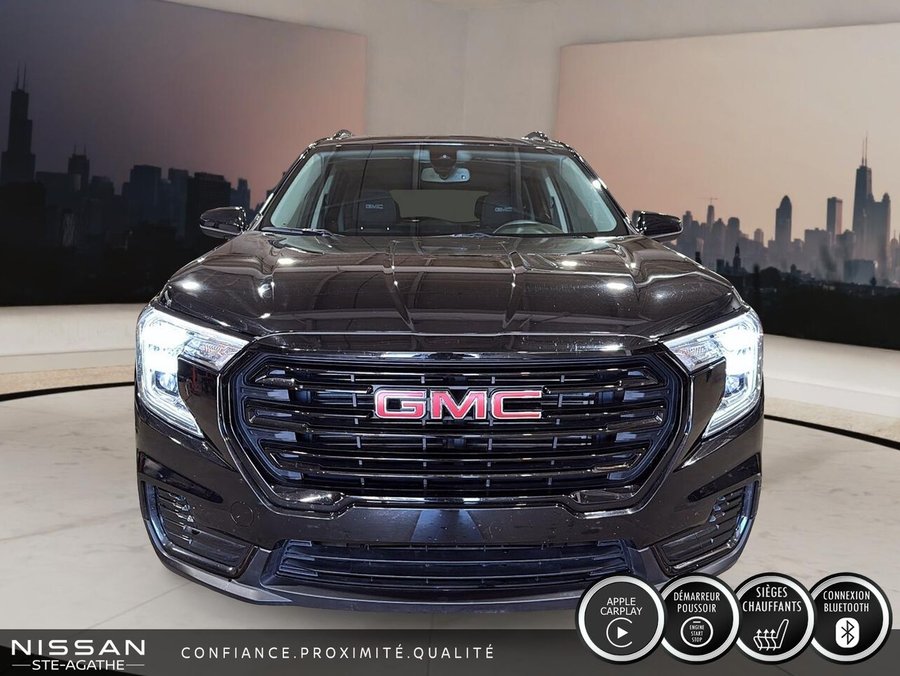 GMC Terrain AWD | BANCS CHAUFFANTS | CARPLAY SANS FIL | DÉMARREUR À DISTANCE 2023 Noir