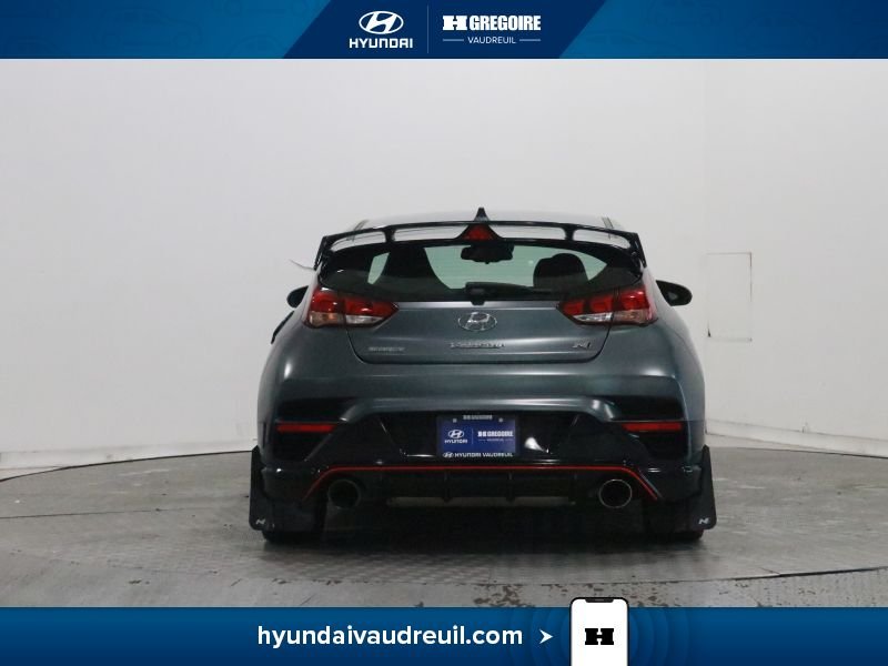 2022 Hyundai Veloster Grey Blainville - photo #8