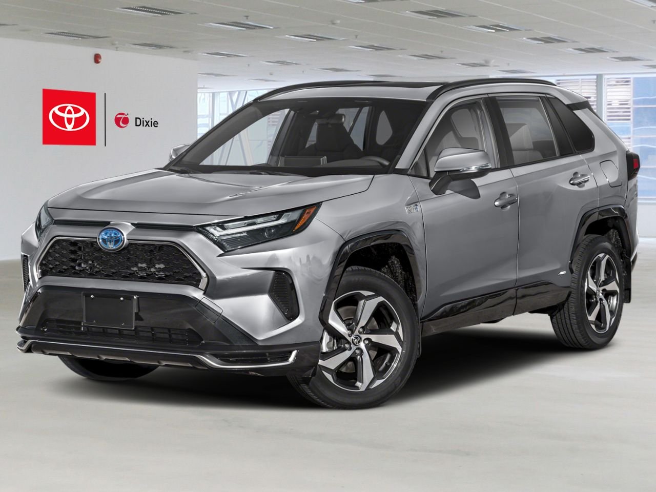 2024 Toyota RAV4 Prime PRIME SE AWD / PLUG-IN HYBRID / HEATED SEATS / MOONROOF / ALLOY WHEELS / CARPLAY AND ANDROID AUTO Silver Mississauga - photo #0