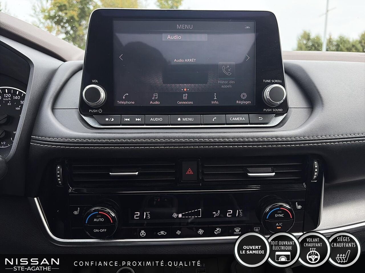 Nissan Rogue SV TA | 98 110 KM | UN SEUL PROPRIÉTAIRE | JAMAIS ACCIDENTÉ 2021 Gris Saint-Jérôme - photo #19