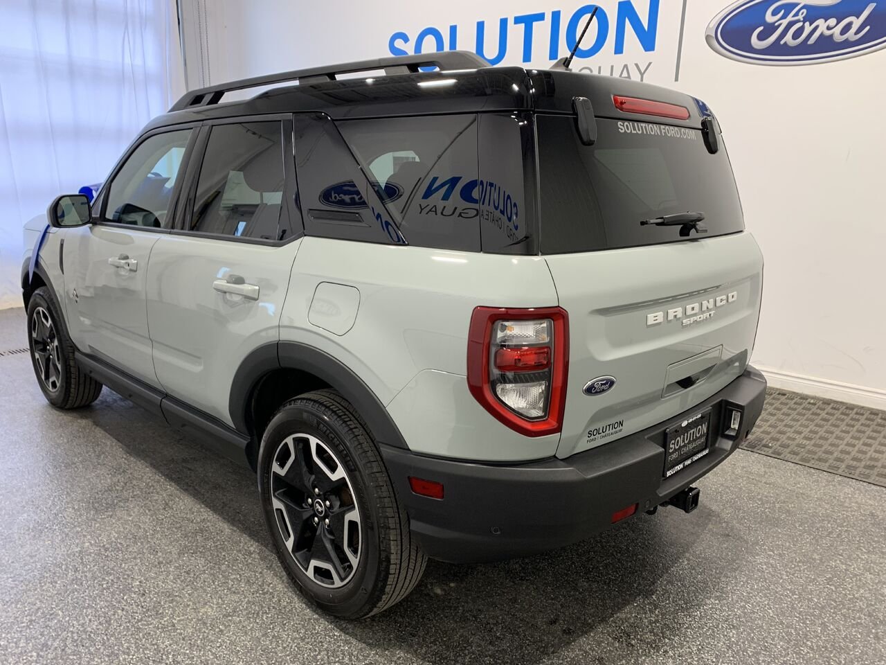 2024 Ford Bronco Sport OUTER BANKS Grey Châteauguay - photo #7