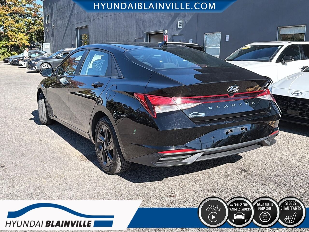 Hyundai Elantra 2021 Noir Blainville - photo #5