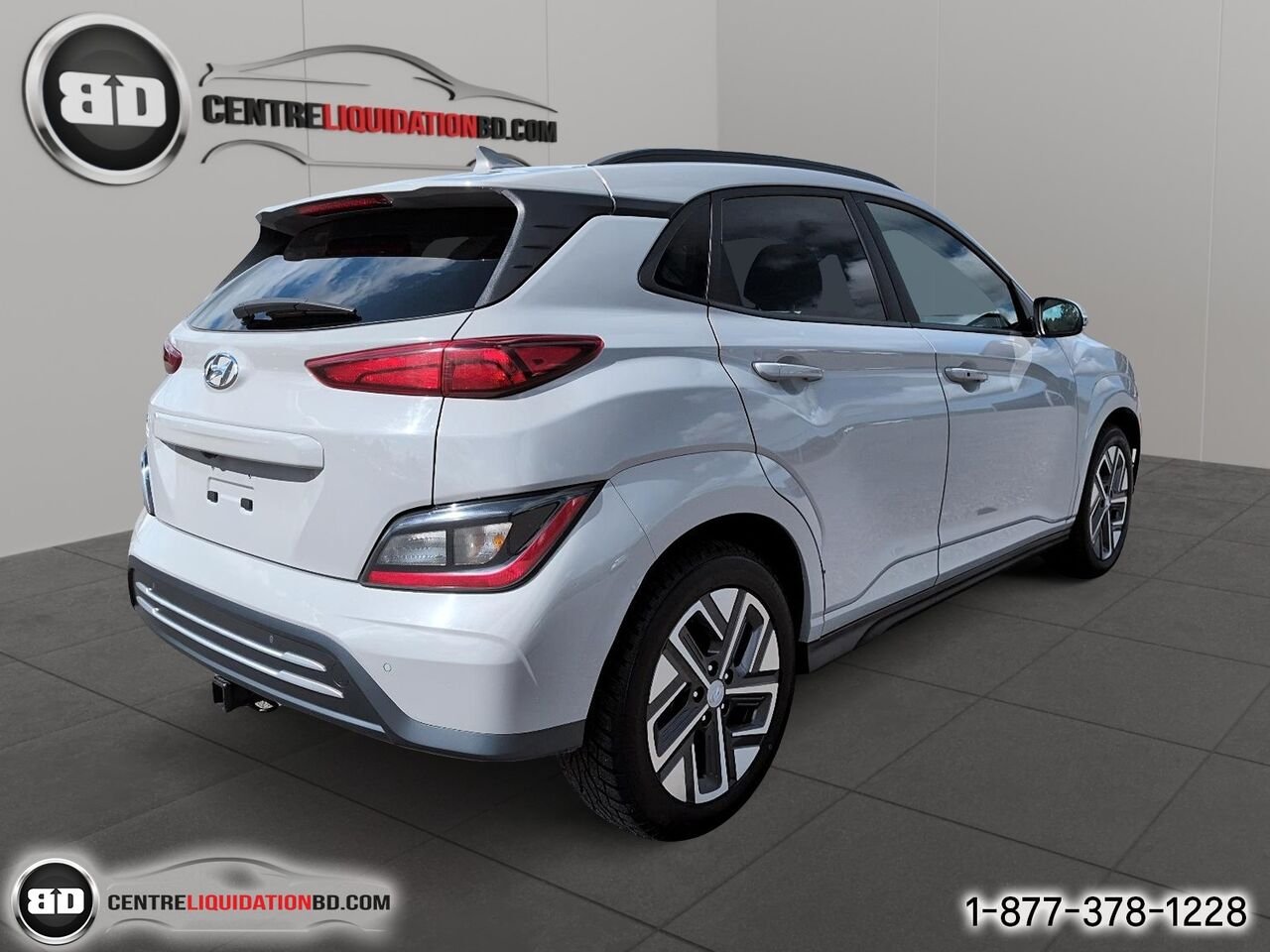 Hyundai Kona électrique Preferred | BD0394 2023 Gris Granby - photo #5