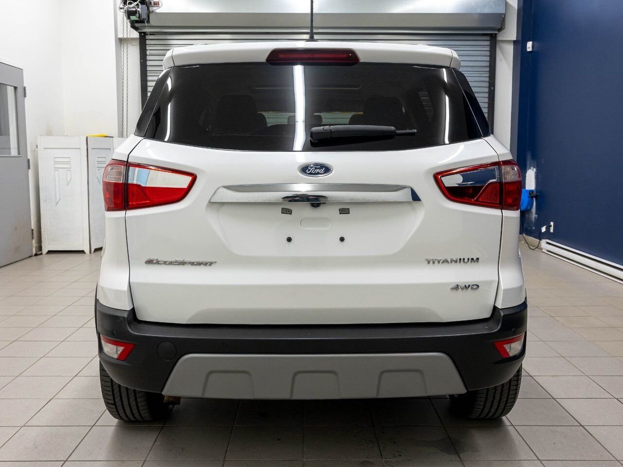 Ford EcoSport TITANIUM AWD *TOIT* NAV CUIR SIÈGES CHAUFF B&O 2020 Blanc Saint-Jérôme - photo #8