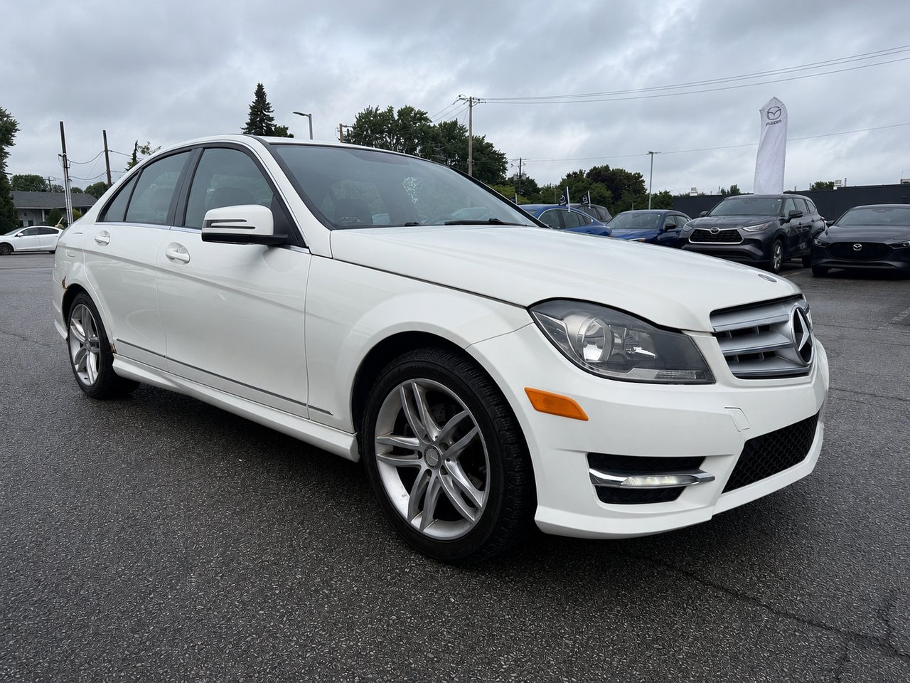 MERCEDES-BENZ C250 4MATIC 2012 Blanc Châteauguay - photo #3