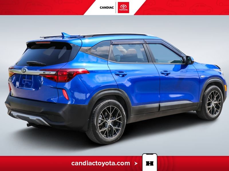 Kia Seltos TA04277 | LX AWD - BAS KM - MAGS - CAMERA RECUL 2021 Bleu Laval - photo #8