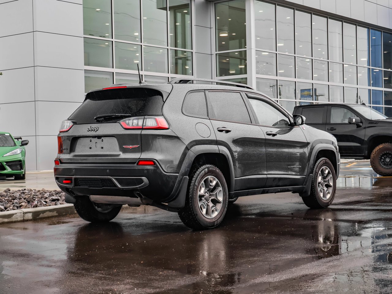 2020 Jeep Cherokee Trailhawk 4x4 Grey Sherwood Park - photo #12