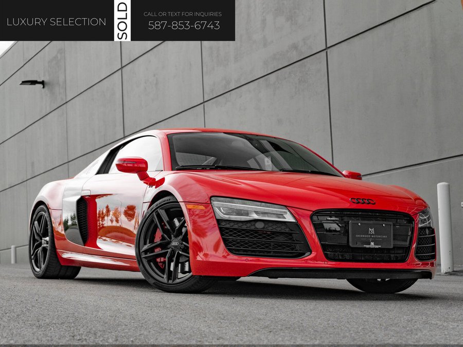 2015 Audi R8 V10 Red