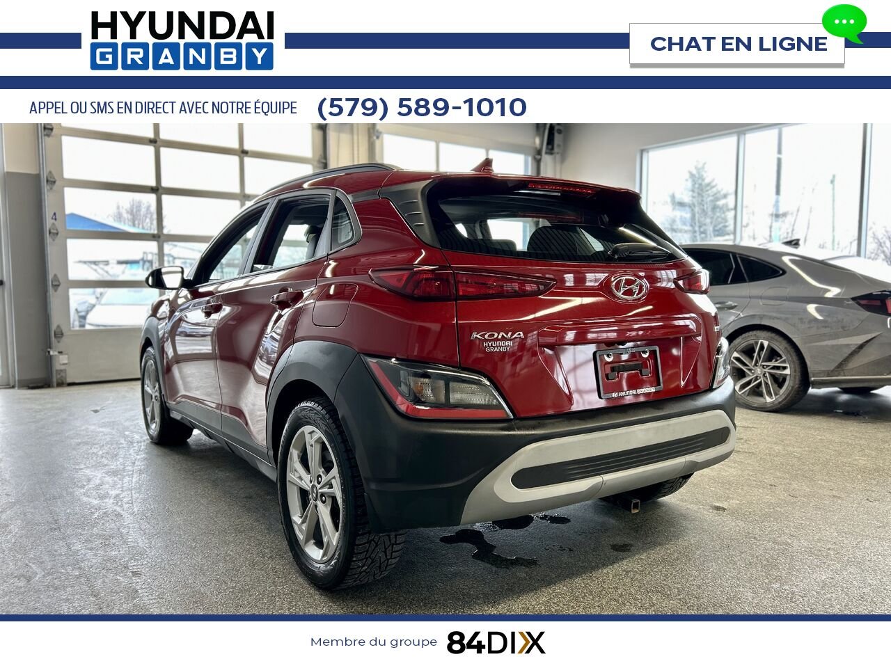 2022 Hyundai Kona Red Granby - photo #4