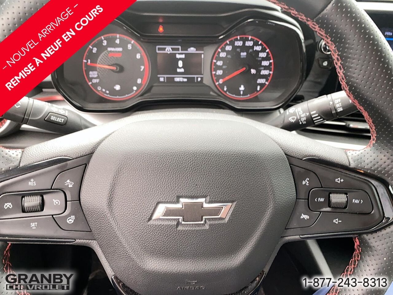 2025 Chevrolet Trax 1RS 4 portes TA | G3886 Black Granby - photo #11