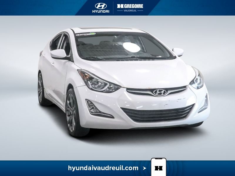 Hyundai Elantra YR819 | Allure sport berline 4 portes BA 2016 Blanc Laval - photo #0