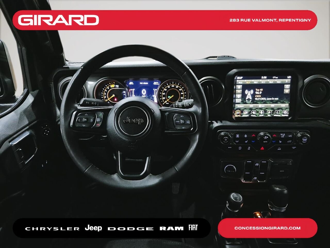 2023 JEEP WRANGLER gray Repentigny - photo #15