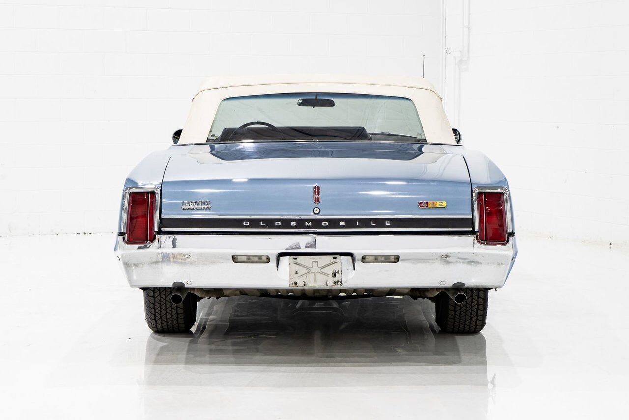 Oldsmobile 442 PRIX EN USD | Matching# 400cu.in. 4-Speed 1966 Bleu Montréal - photo #23